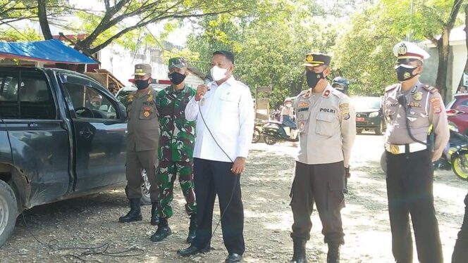 
 Perpanjang Status PPKM, Pemda Butur Ajak Partisipasi Warga Putus Penyebaran Covid-19