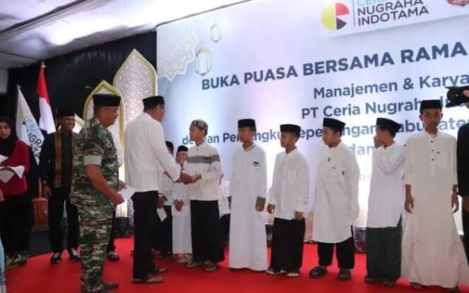 
 PT Ceria Santuni 250 Santri Tahfidzul Alquran di Kolaka