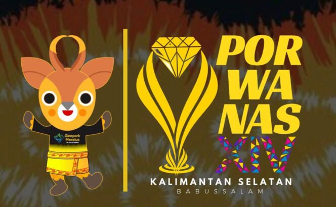 
 Maskot Porwanas XIV Banjarmasin