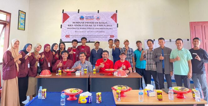 
 Mahasiswa KKN USN Kolaka Gelar Seminar Program Kerja di Desa Ulukalo