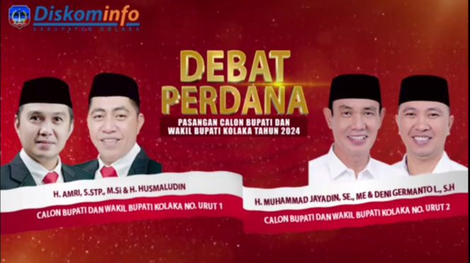 
 KPU Kolaka Gelar Debat Perdana untuk Calon Bupati dan Wakil Bupati 2024