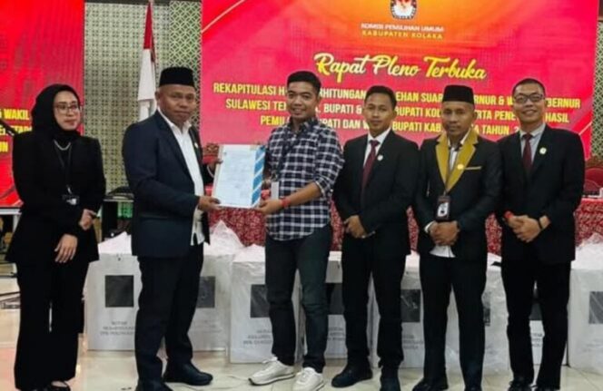 
 Ini Hasil Rekapitulasi KPU untuk Pemilihan Bupati dan Wakil Bupati Kolaka 2024