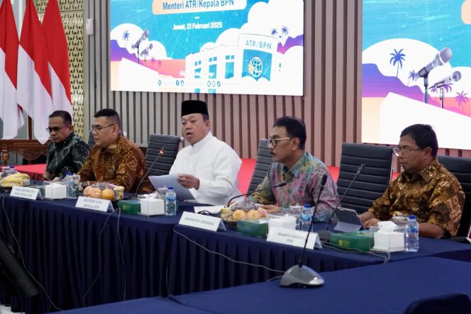 
 Tanggapi Isu Keamanan Sertipikat Elektronik, Menteri Nusron Tegaskan Sudah Terapkan Sistem Back up Berlapis
