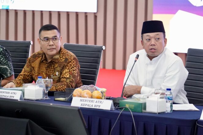 
 Cegah Ketidakpastian dalam Pelaksanaan Putusan Pengadilan, Mentri Nusron Koordinasi dengan Mahkamah Agung 