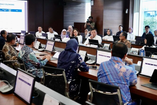 
 Penanggulangan Banjir di Jakarta, Kementerian ATR/BPN Dukung Pengadaan Tanah untuk Normalisasi Sungai Ciliwung