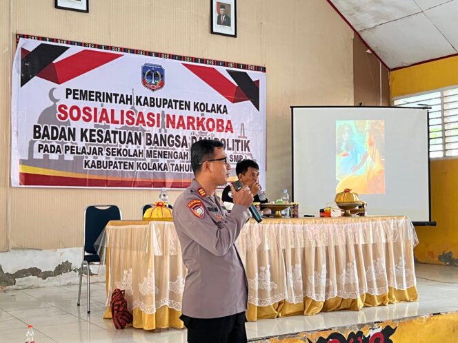
 Kesbangpol Kolaka Gencarkan Sosialisasi Bahaya Narkoba di Sekolah