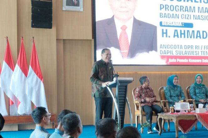 
 Sosialisasi Program Makan Bergizi Gratis di Konawe Selatan