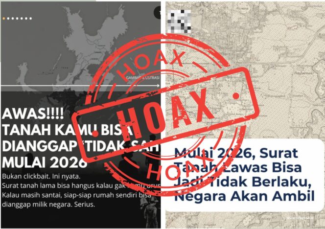 
 Kementerian ATR/BPN Bantah Isu 2026 Tanah Tak Bersertipikat Diambil Negara, Dirjen PHPT: Itu Tidak Benar