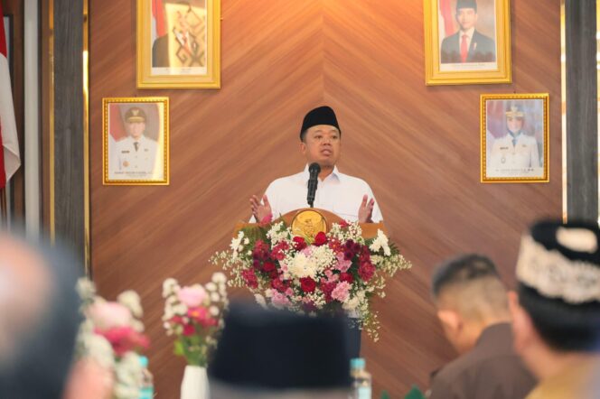 
 Saksikan Penandatanganan MoU di Lampung, Menteri Nusron Ajak Tokoh Agama Kawal Sertipikasi Tanah Wakaf