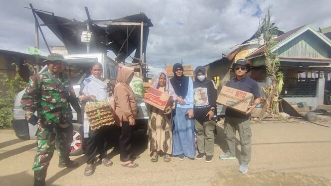 
 ANTAM Bantu Korban Bencana Kebakaran di Dawi-dawi