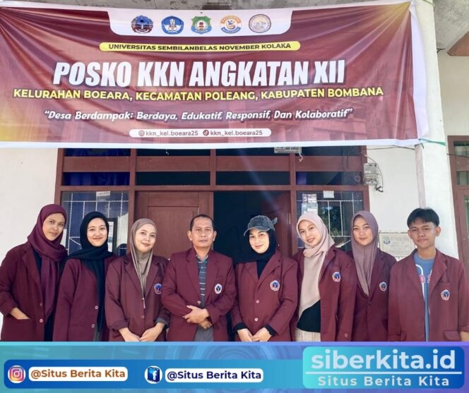 
 Mahasiswa KKN USN Kolaka Disambut Hangat di Boeara – Bombana