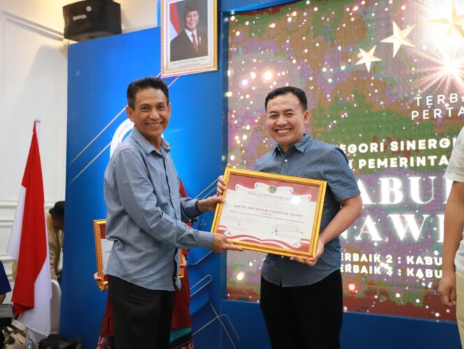 
 Rakerda BPN 2025 se-Sultra, Kantor Pertanahan Kabupaten Kolaka Raih Penghargaan Terbaik II