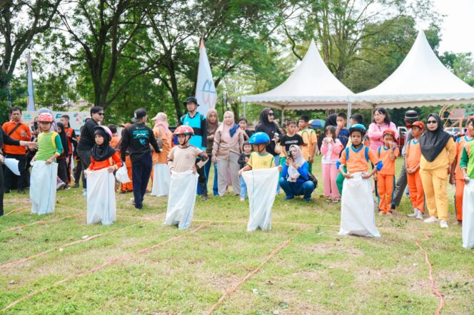 
 Bangun Karakter Anak Untuk Cinta Budaya Lokal, ANTAM Gelar Fun Games Traditional