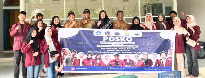 
 Mahasiswa KKN USN Kolaka Gelar Seminar Program Kerja di Desa Puudongi