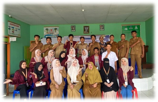 
 Mahasiswa KKN USN di Kukutio Programkan Pemberdayaan Masyarakat Atasi Kenakalan Remaja