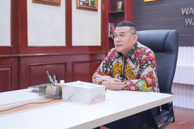 
 Wamen Ossy Sampaikan Lima Pilar sebagai Rujukan Strategi Komunikasi Publik Kementerian ATR/BPN