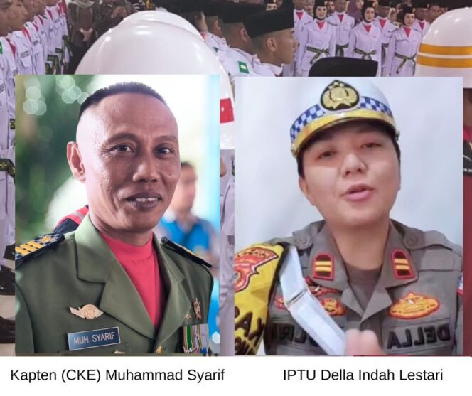 
 Begini Tradisi Pertukaran Peran Komandan Upacara HUT RI di Kolaka
