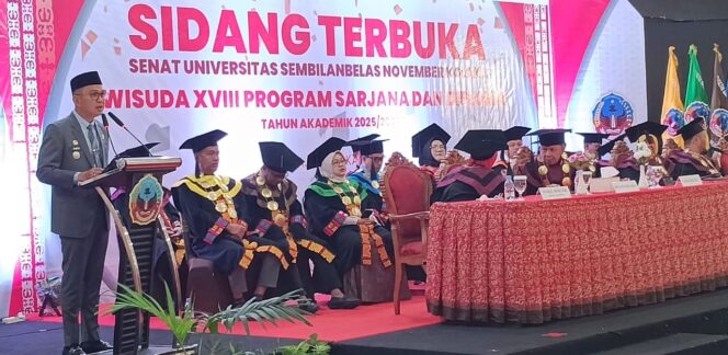 
 USN Kolaka Wisuda 557 Mahasiswa, Ini Kata Bupati