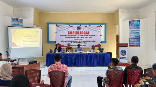 
 Sosialisasi Etika dan Budaya Politik di Polinggona