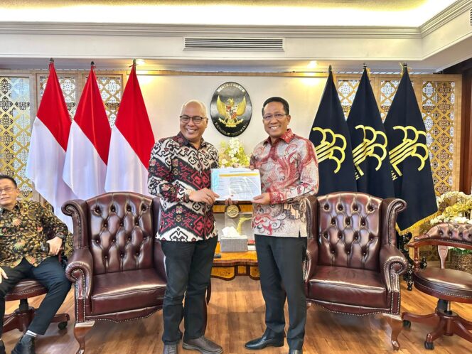 
 Menteri Hukum Terima Pengurus PWI Pusat, Blokir Administrasi Resmi Dibuka