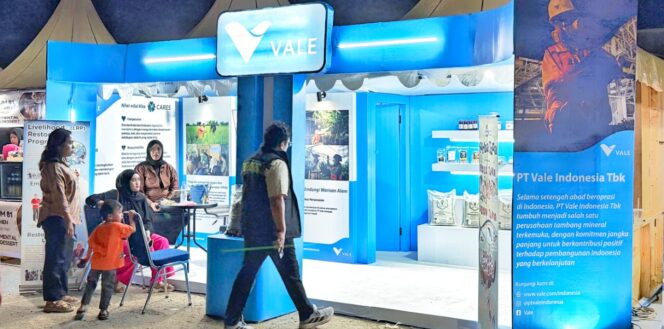 
 Komitmen Dukung UMKM Lokal, PT Vale Hadir di Ajang Gebyar UMKM Sultra