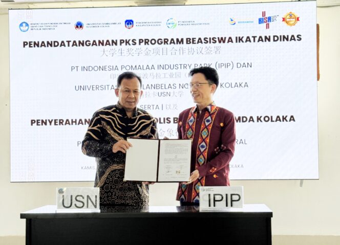 
 USN Kolaka dan PT IPIP Kerjasama Beasiswa Scholarship Ikatan Dinas