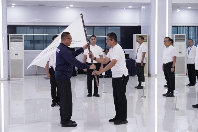 
 Lepas Kontingen PORNAS XVII KORPRI, Sekjen ATR/BPN: Ukir Prestasi, Eratkan Silaturahmi, Sportivitas Dijunjung Tinggi