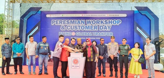 
 PT Indo Global Traktor Buka Cabang di Kolaka, Gandeng PT Surya Saputra Sentosa Siapkan Workshop dalam Areal Tambang