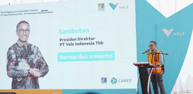 
 First Digging Ceremony, Bukti Komitmen Keberlanjutan PT Vale dan PAMA di Pomalaa