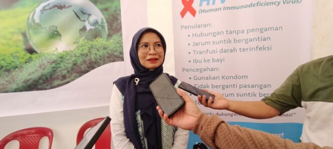 
 Kepala Puskesmas Pomalaa, dr. Alriani Hamzah