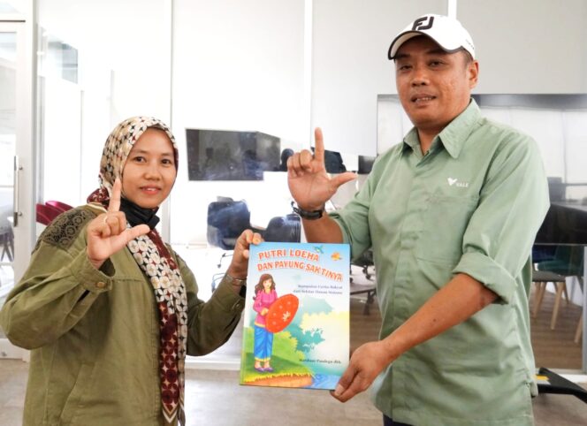 
 Dari Loeha Raya, PT Vale Tingkatkan Minat Baca Generasi Emas Lewat Donasi Buku