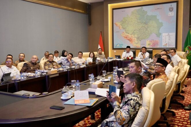 
 Menteri Nusron Harap NIB dan NOP di Sumsel Segera Integrasi, Bisa Tingkatkan Pendapatan Daerah Tanpa Menaikkan Pajak
