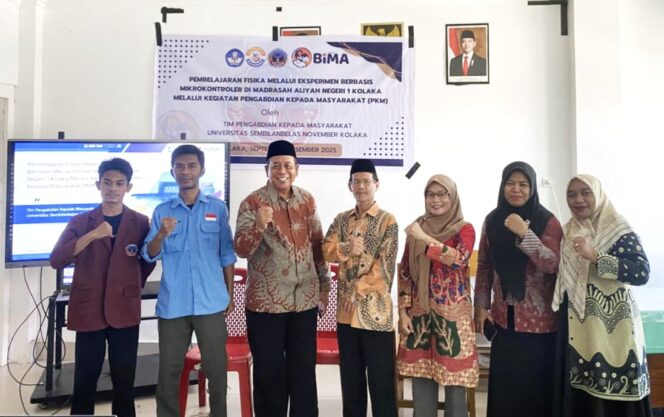 
 Tingkatkan Kualitas Pembelajaran Fisika di MAN 1 Kolaka, Tim PKM USN Perkenalkan Penggunaan Mikrokontroler Arduino