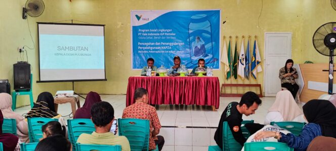 
 Sosialisasi Bahaya Penyalahgunaan NAPZA di Puubunga, PT Vale Indonesia Komitmen Mendukung Program Kesehatan Masyarakat