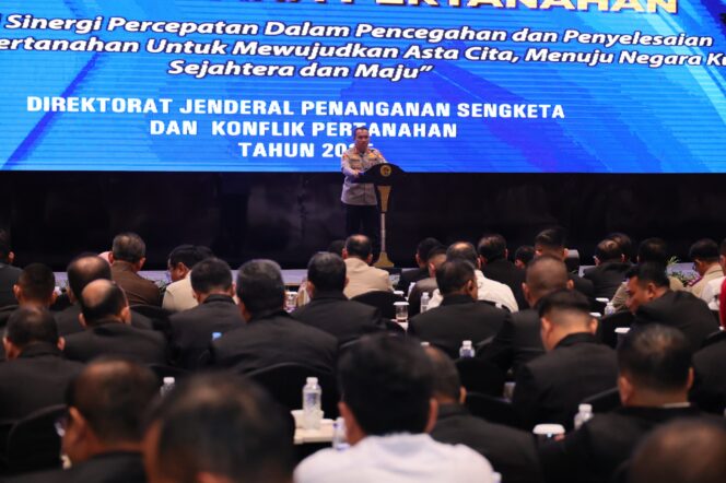 
 Cegah Tindak Pidana Pertanahan, Bareskrim Polri Tegaskan Kolaborasi dengan Kementerian ATR/BPN