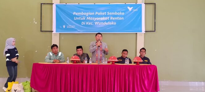 
 Gandeng Dinsos Kolaka, PT Vale Salurkan 1700 Paket Sembako untuk Masyarakat Rentan