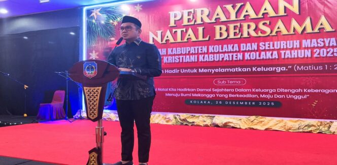 
 Perayaan Natal Pemda Kolaka Himpun Donasi untuk Sumatera 