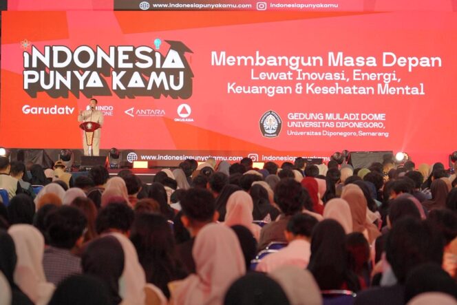 
 Jadi Pemateri “Indonesia Punya Kamu”, Menteri Nusron: Generasi Muda Terdidik adalah Motor Penggerak Dunia
