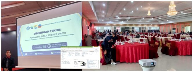 
 Tingkatkan Kapasitas Dosen, USN Kolaka Gelar Bimtek Penggunaan ScienceDirect