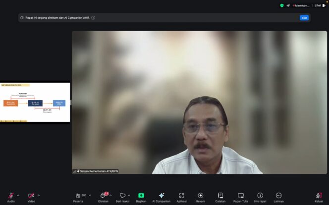 
 Sosialisasi SE Sekjen ATR/BPN No. 1/2026 untuk Dukung Peningkatan Kualitas Data Pertanahan