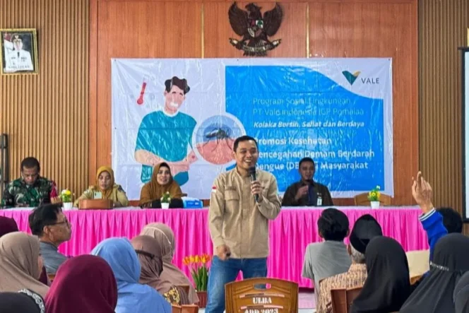 
 PT Vale Gencarkan Edukasi Kesehatan, Warga Ulu Baula Antusias Cegah DBD dan TBC