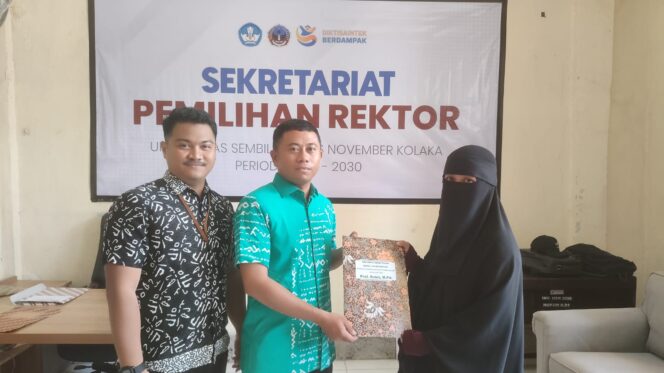 
 Guru Besar UNM Jadi Pendaftar Keenam Pilrek USN Kolaka