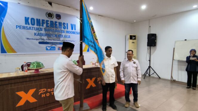 
 Konferkab VI, Abdul Saban Kembali Pimpin PWI Kolaka
