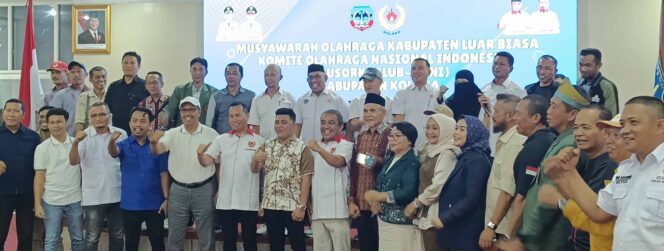 
 Husmaluddin Pimpin KONI Kolaka, Bidik Kebangkitan Olahraga Daerah