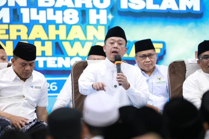 
 Peringati Tahun Baru Islam 1448 H, Menteri Nusron: Jadi Momentum Hijrah Menuju Perbaikan
