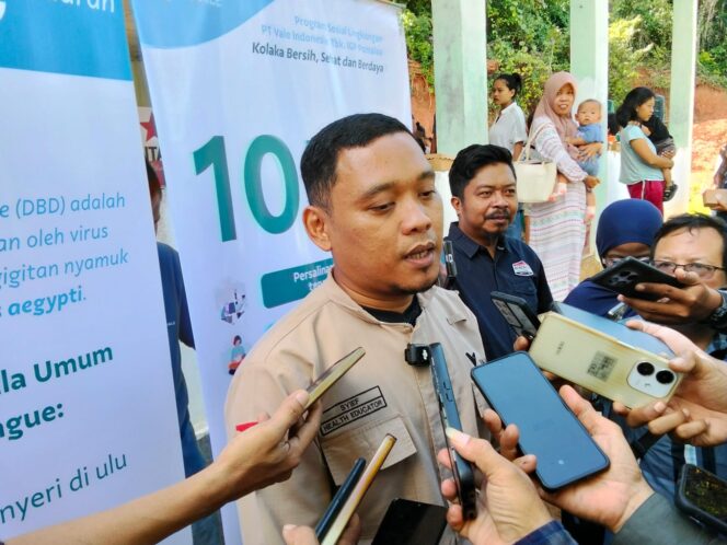 
 Promosi Kesehatan di Desa Puubenua, Aksi Nyata PT Vale Perkuat Peran Puskesmas Baula Tekan Ancaman DBD
