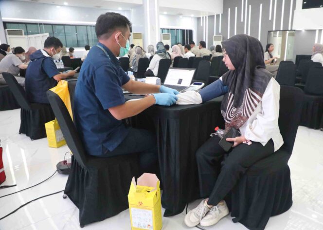 
 Kementerian ATR/BPN Gelar Cek Kesehatan Gratis, Pegawai Sambut Positif untuk Deteksi Dini Penyakit