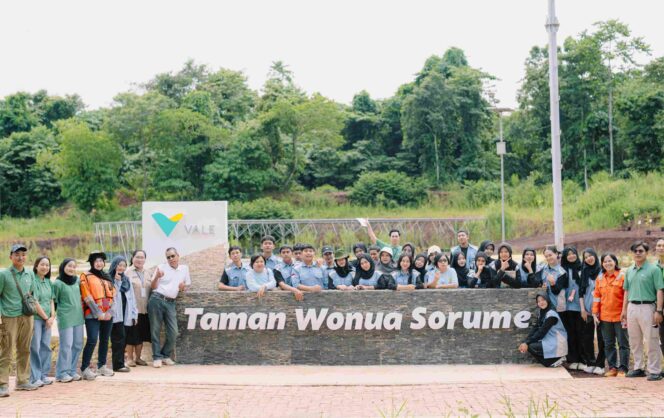 
 Dorong Generasi Peduli Lingkungan, PT Vale Edukasi Praktik Green Mining Lewat Nursery Tanggetada