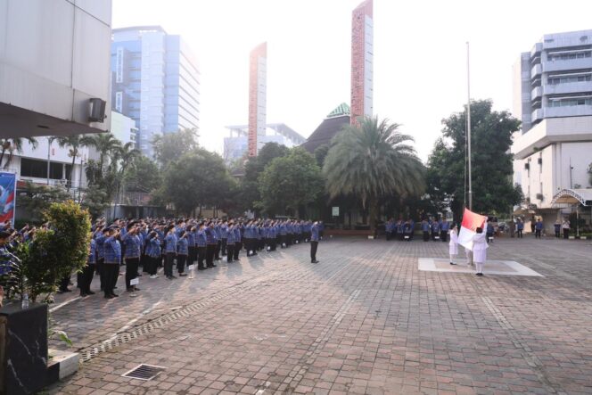
 Jadi Simbol Nilai Luhur, Kementerian ATR/BPN Laksanakan Upacara Hari Lahir Pancasila