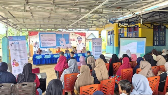 
 PHBS PT Vale di Desa Tambea, Perkuat Program Kolaka Sehat dan Pencegahan DBD